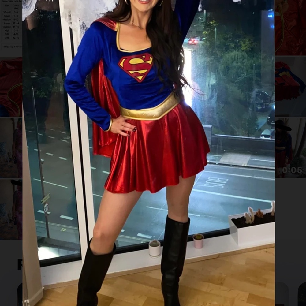 Superwoman Halloween costume